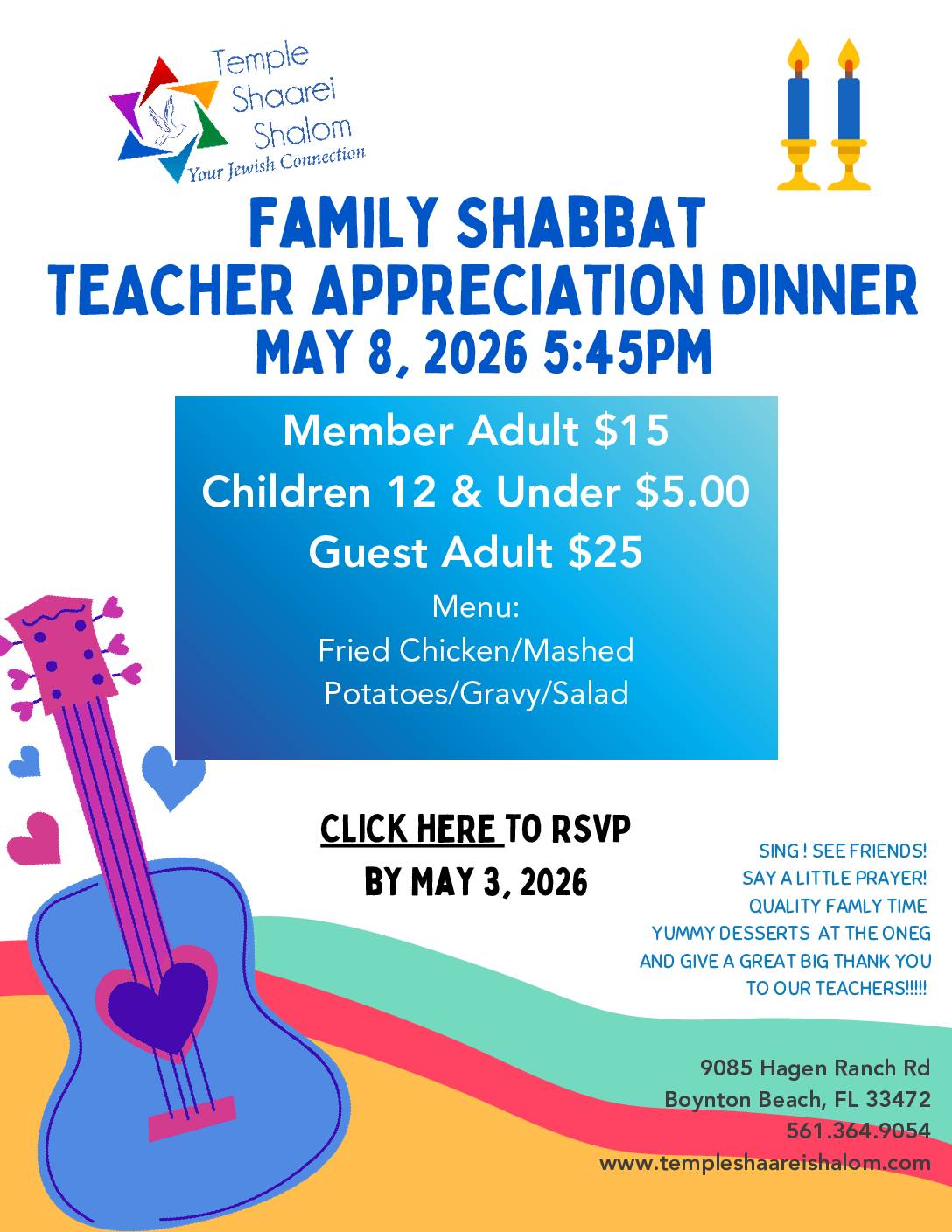 Teacher Appreciation Dinner 2026