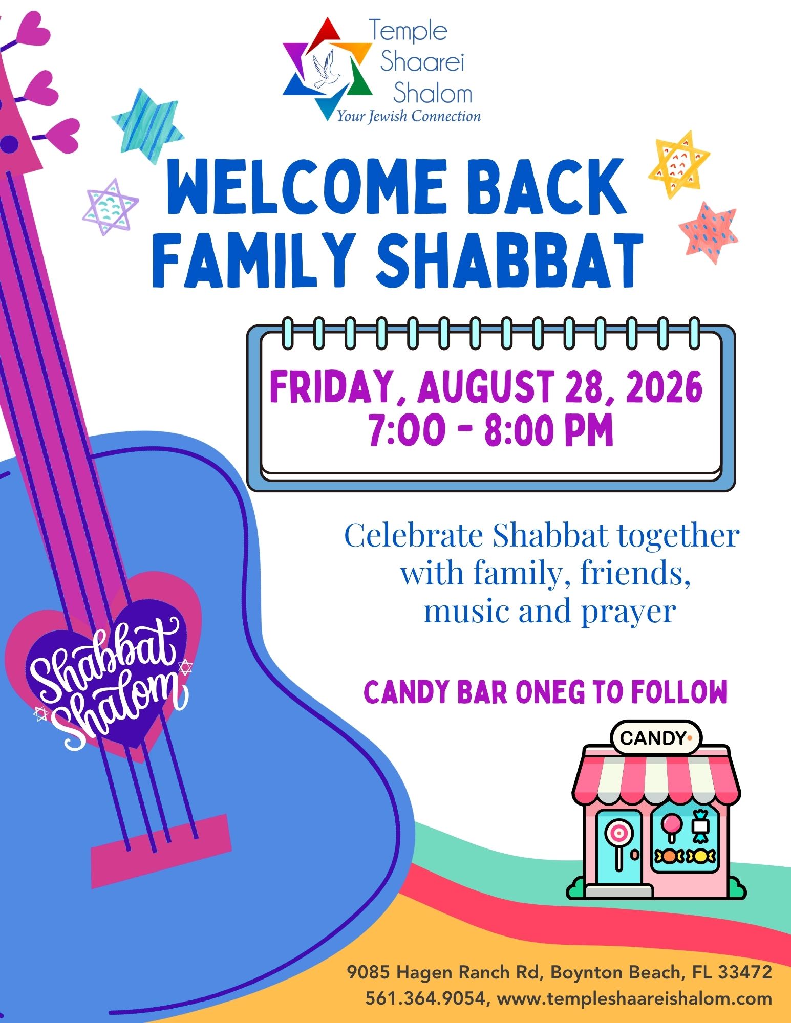 August 2026 Family Shabbat