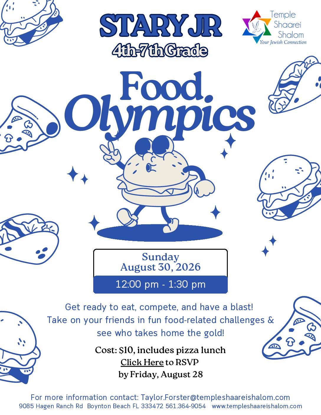 STARY JR Food Olympics 2026